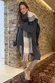 Paloma Oversized Grunge Knit Charcoal